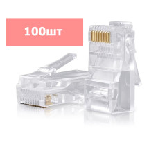 Купить Коннекторы RJ-45- 100 штук